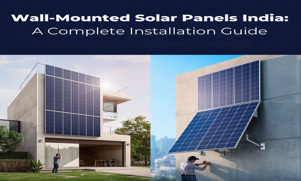 Wall-Mounted Solar Panels India: A Complete Installation Guide - Midtn Biz